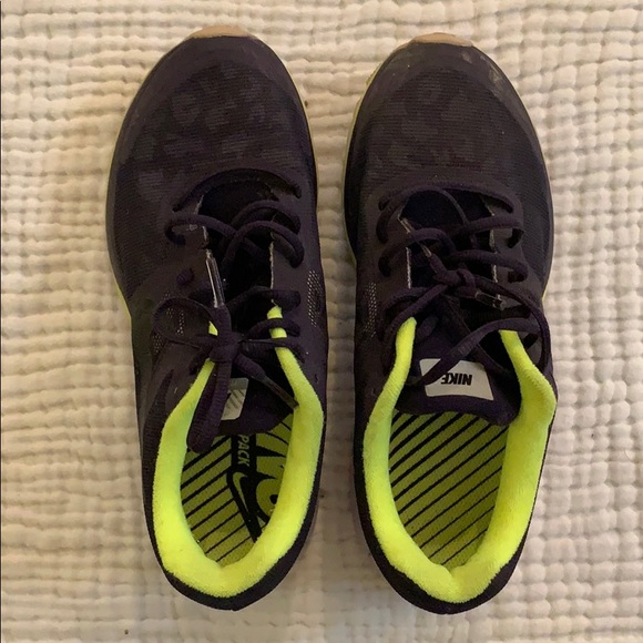 Nike purple cheetah print sneakers W8.5 - Picture 8 of 8